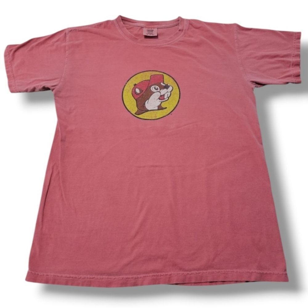 Comfort Colors Shirt Size Medium Buc-ee's T-Shirt Love You To Buc-ee's And Back